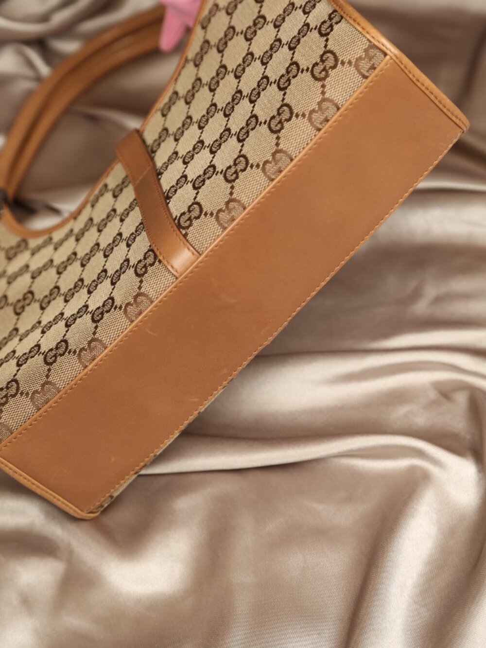 GUCCI GG Jackie Canvas Bag - Picture 12 of 15